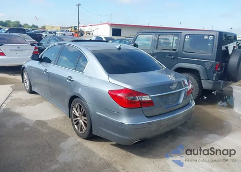 2014 Hyundai Genesis 3.8 из США, поврежденный, VIN KMHGC4DD4EU262366